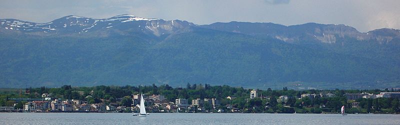 Versoix shoreline