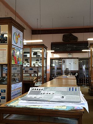 View inside the James Mitchel Museum at NUI Galway