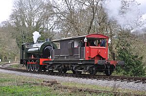 WD132 Sapper South of Middle Forge Junction Dean Forest Railway