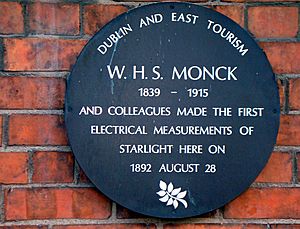 WHS-Monck-plaque-Earlsfort-Terrace-Dublin