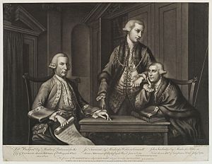 William Beckford; John Sawbridge; James Townsend by Richard Houston