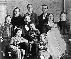 Wright family photo, 1883