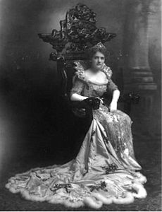 1909 Queen of Mobile Mardi Gras