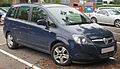2012 Vauxhall Zafira Exclusive Facelift 1.6 Front