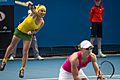 2014 Australian Open - Svetlana Kuznetsova and Samantha Stosur