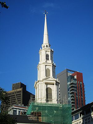 2017 Park Street Church steeple