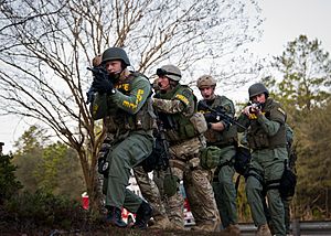 Active shooter exercise at Navy EOD school 131203-F-oc707-008