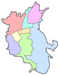 Almaty districts