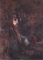 Arnold Böcklin - Das Irrlicht -1882