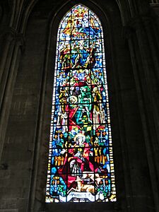 Baie 26 - chapelle Sainte-Jeanne-d'Arc, cathédrale de Rouen