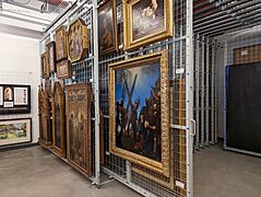 Benton Museum of Art collections vault