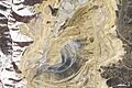 Bingham Canyon Mine Satellite image after Landslide