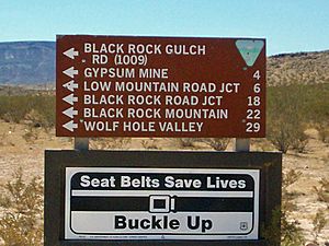 Blackrock, AZ, blmsign