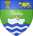 Blason ville fr Challuy 58