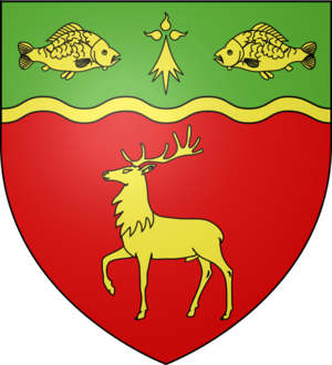 Blason ville fr Huelgoat (Finistère)