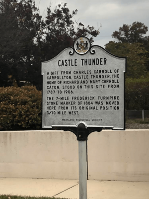 Castle Thunder marker