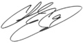 Chase Elliott signature