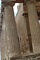 Columns on a temple in Agrigento