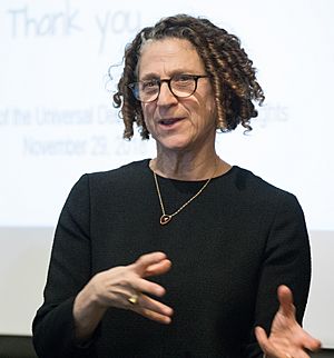 Cynthia Dwork lectures at Harvard Kennedy School.jpg