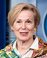 Deborah Birx in April 2020 face detail, from- White House Coronavirus Update Briefing (49742678236) (cropped)