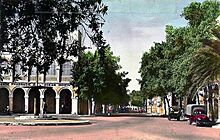Djibouti City in the 1970s at Place 27 June