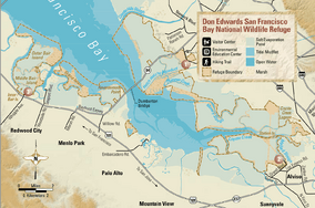 Don Edwards SF Bay National Wildlife Refuge map extracted from PDF pamphlet.png
