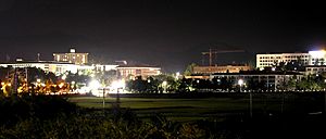 Dongguk University at Night