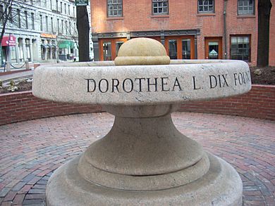 Dorothea Dix Fountain