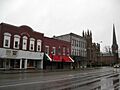 East Side of Main St Warsaw Downtown Historic District Oct 09
