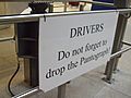 Farringdon station Thameslink southbound driver warning
