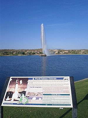 Fountain Hills Fountain Informative Plaque