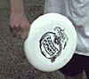 Frisbee-thumber-top