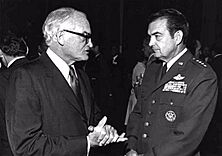 General David C. Jones and Senator Barry Goldwater