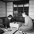 Go Seigen teaching to a young Rin Kaiho