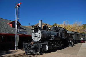 Golden CO Colorado-Railroad-Museum D&RGW-683 2012-10-18