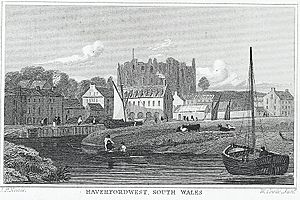 Haverfordwest, south Wales