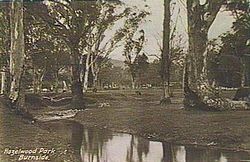 Hazelwood park first creek 1920