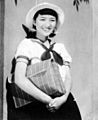 Hideko Takamine in Hana tsumi nikki, 1939 (cropped)