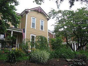 Houses on Stewart Avenue in Cincinnati