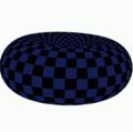 Insect on a torus tracing out a non-trivial geodesic