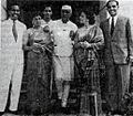 J. Clement Vaz at Teen Murti Bhavan in 1959