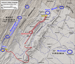 Jackson's Valley Campaign March 23 - May 8, 1862