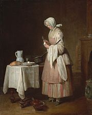 Jean Siméon Chardin, The Attentive Nurse, 1747, NGA 41649