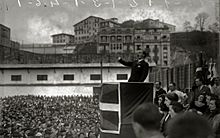 Jose Antonio Agirre Lekube speech in Basque Nationalism Meeting, 1933