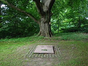 Karen Blixen's grave