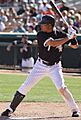 Kosuke Fukudome batting for the Chicago White Sox in 2012 Spring Training (Cropped)