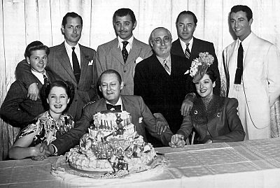 Lionel Barrymore 61st birthday 1939