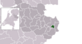 Map - NL - Municipality code 0173 (2009)