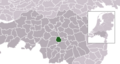 Map - NL - Municipality code 0753 (2009)