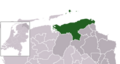 Map - NL - Municipality code 1966 (2019)